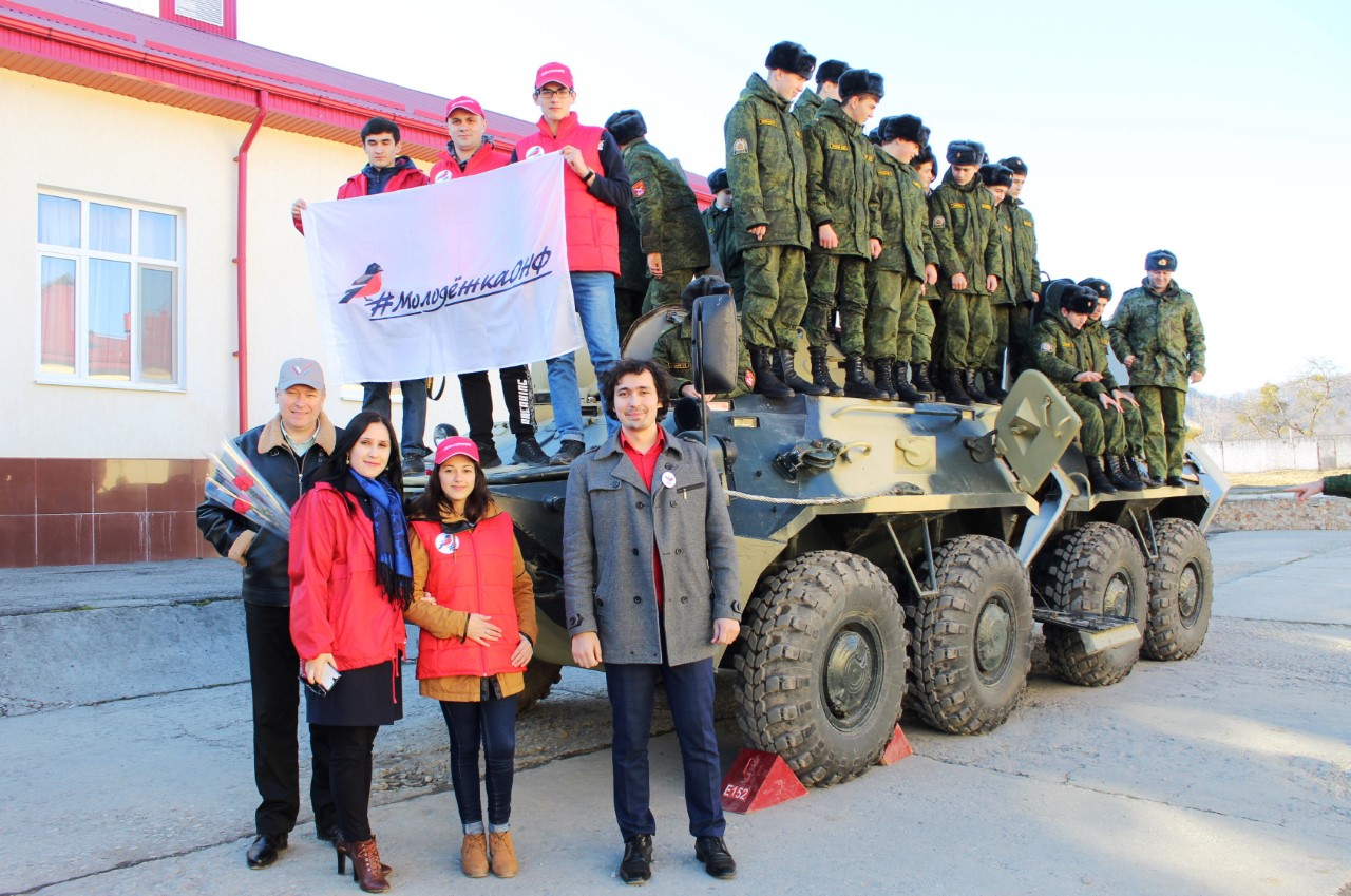 Активисты ОНФ и кадеты из Атажукино приняли участие во всероссийских акциях