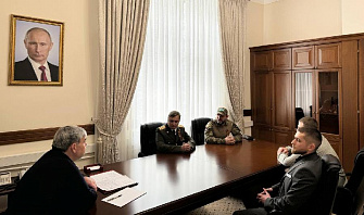 Казбек Коков провел встречу с ветеранами специальной военной операции